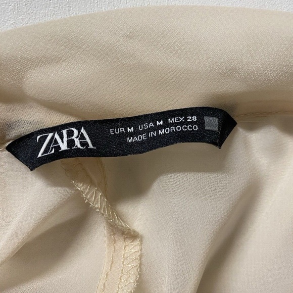 Zara sheer floral blouse - Picture 5 of 8